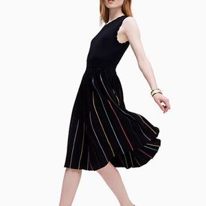 Kate Spade Spring pleated sweater dress